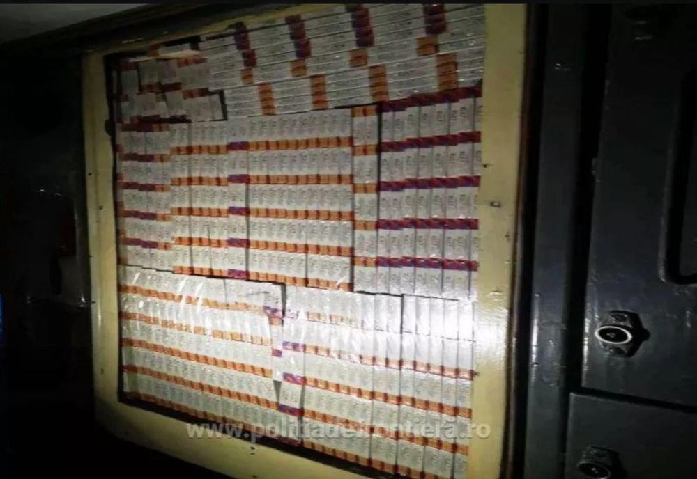 Lovitură dată contrabandiștilor. Unde ascunseseră aceștia țigările