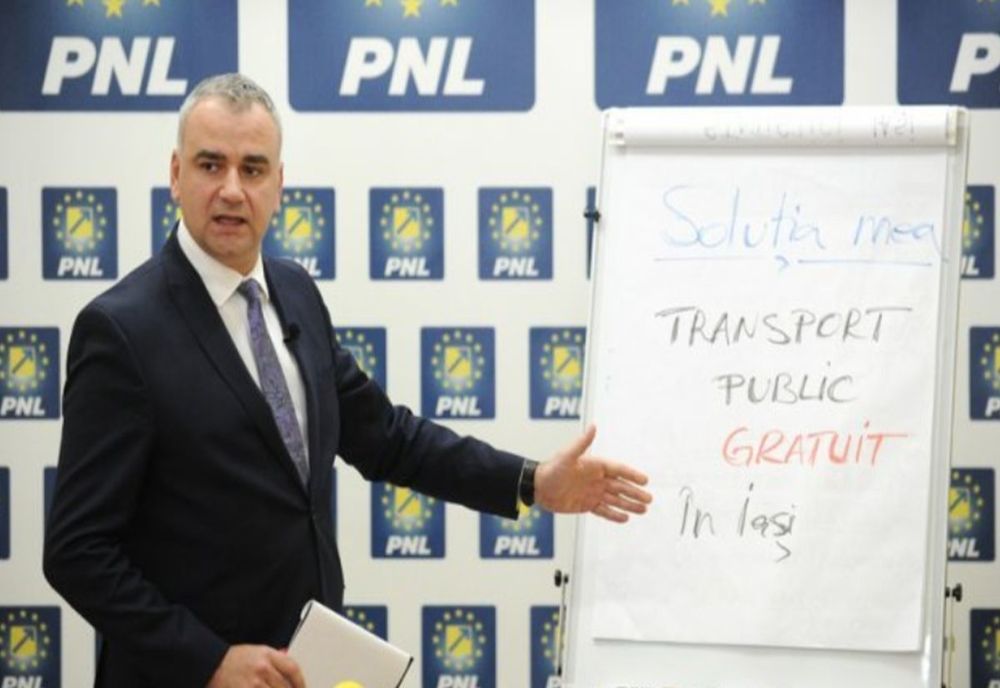 Idee lansată de deputatul Marius Bodea: Transport public de călători gratuit în Iaşi!