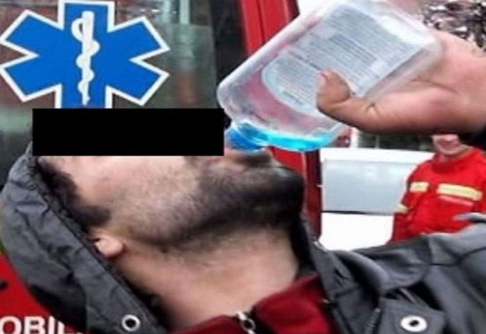 Bărbat care a murit din cauza spirtului cotrafăcut: „ Nu mai văd! Mă doare în interior“