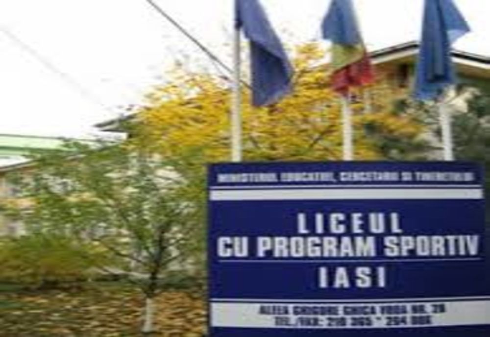 Activitățile de la Liceul cu Program Sportiv Iași au fost suspendate. Elevii se vor pregăti on-line pentru examene 