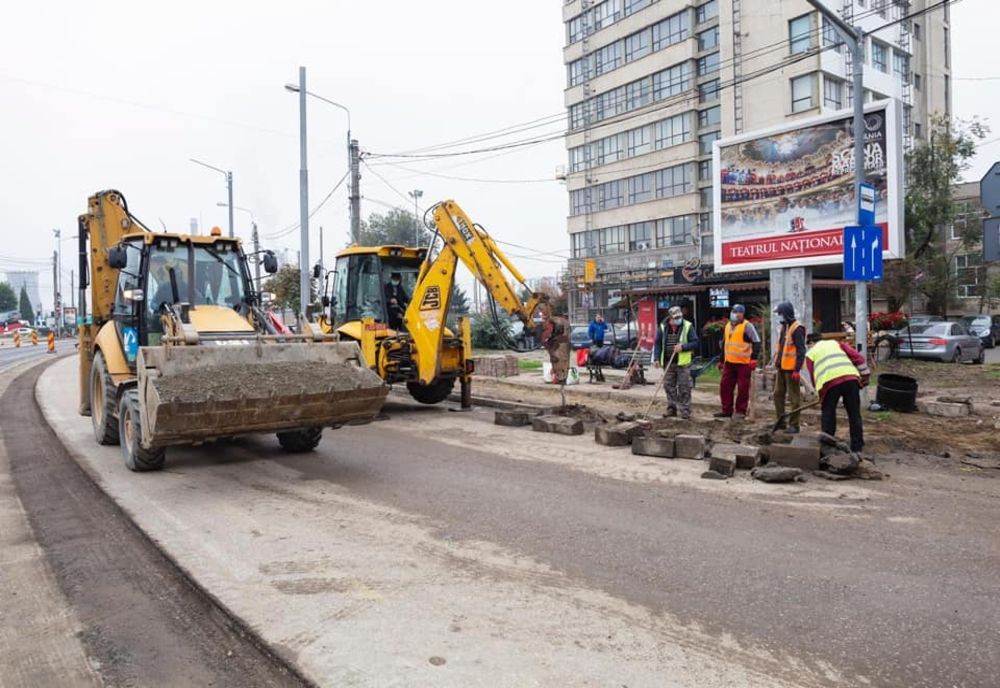 Lucrările de pe Bulevardul Tudor Vladimirescu, finalizate pe 30 noiembrie