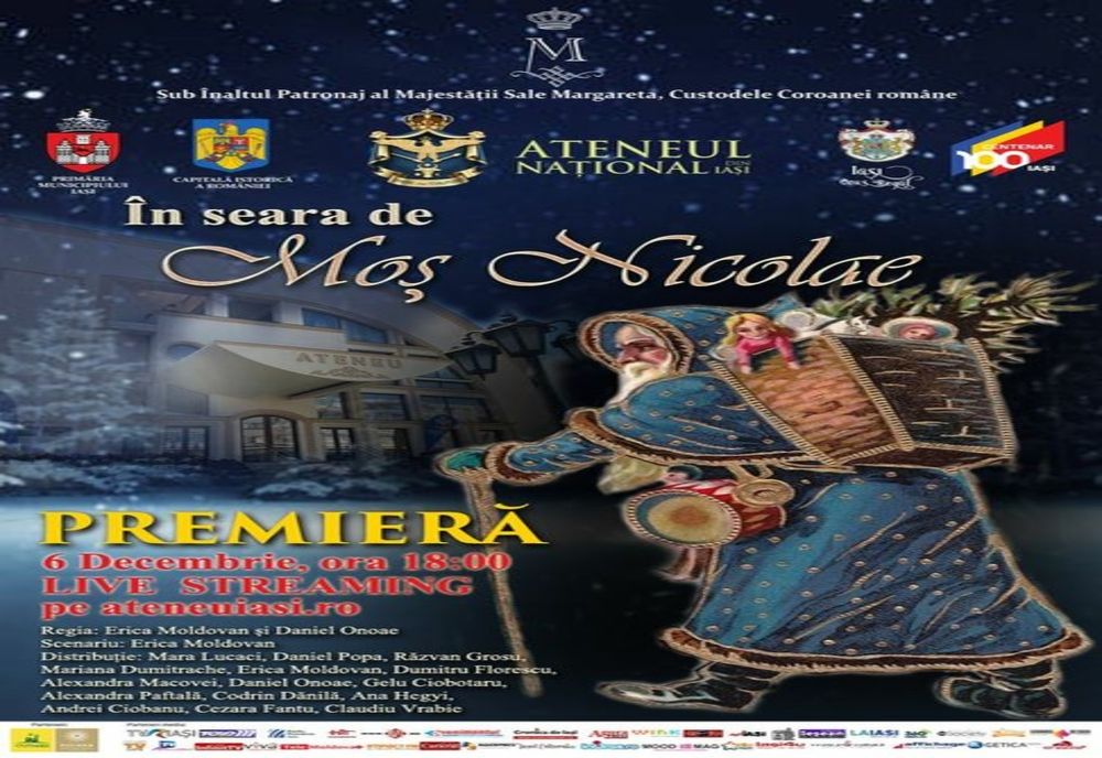 „În seara de Moș Nicolae”, premieră de teatru pentru copii