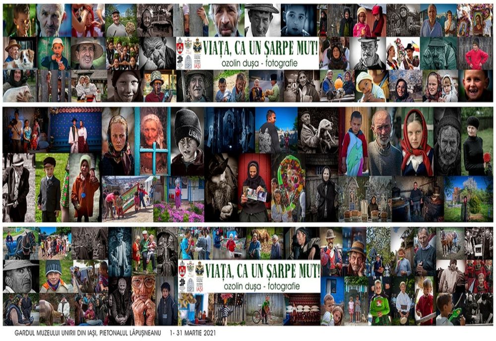 Artistul fotograf Ozolin Dușa, două expoziții în Iași