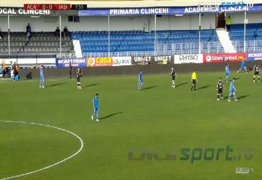 VIDEO Academica Clinceni - Poli Iași 2-1