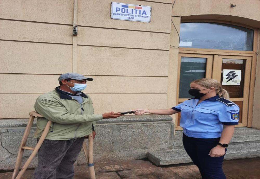 Gest de omenie: Un bărbat din Vlădeni a restituit un telefon găsit în tren