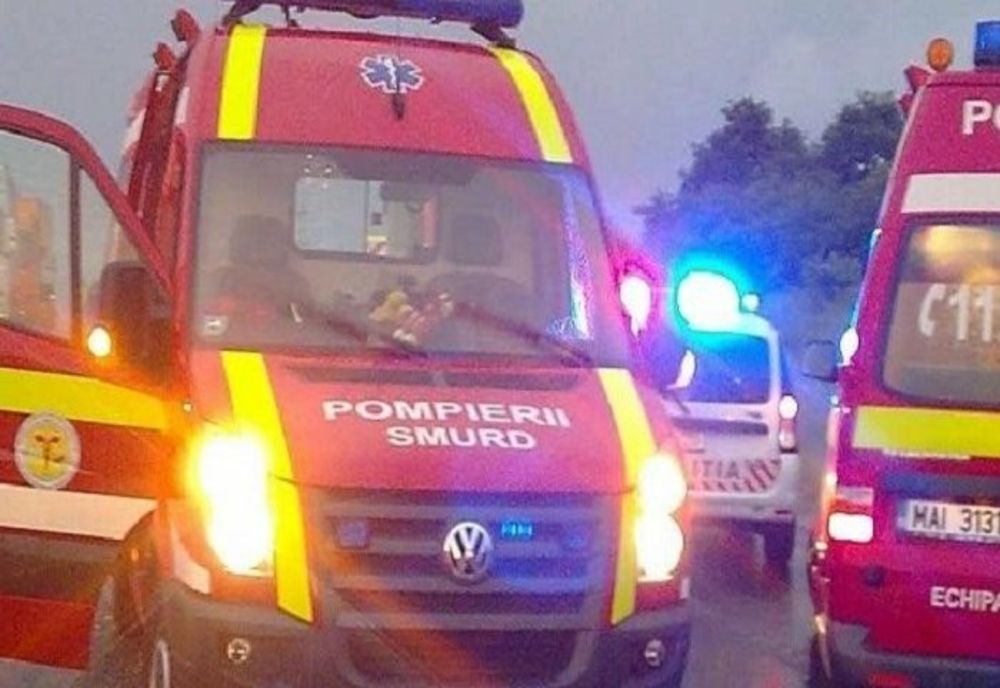 Fetiță de 8 ani, din Iași, rănită într-un accident rutier produs în județul Sibiu