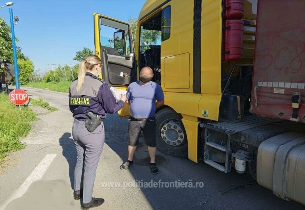 Șofer profesionist, depistat  băut la volan