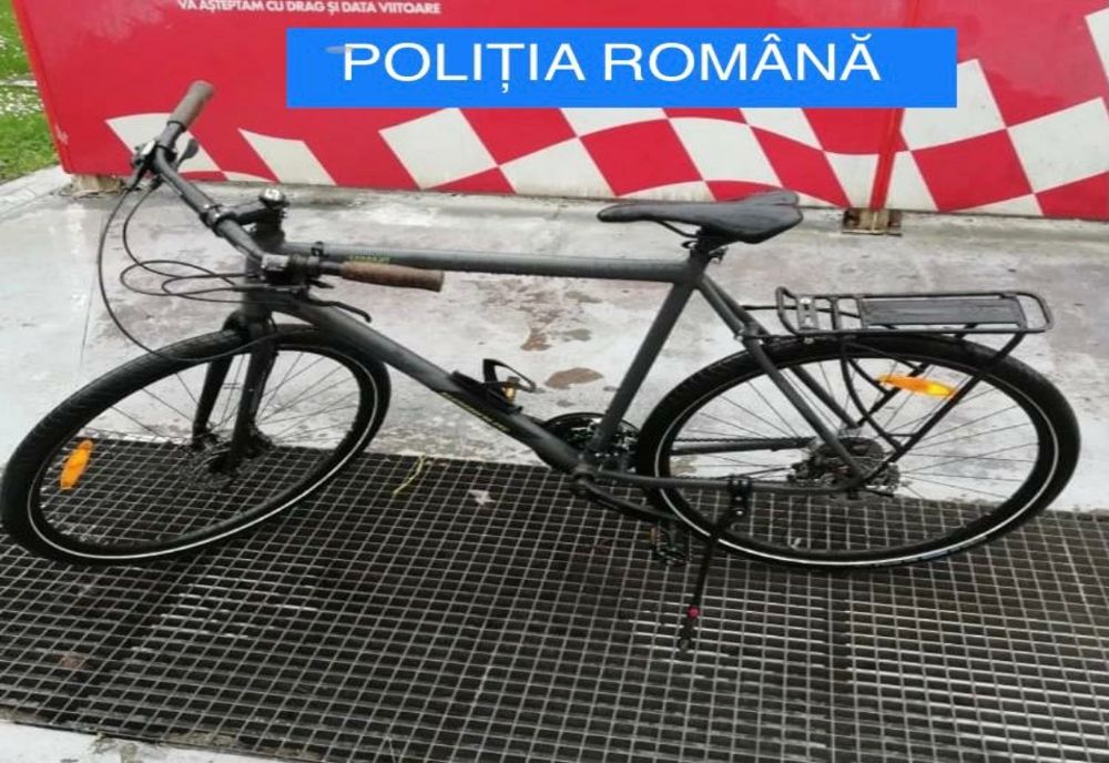 FOTO- Bicicletă furată, recuperată din Brașov! Hoțul, reținut!