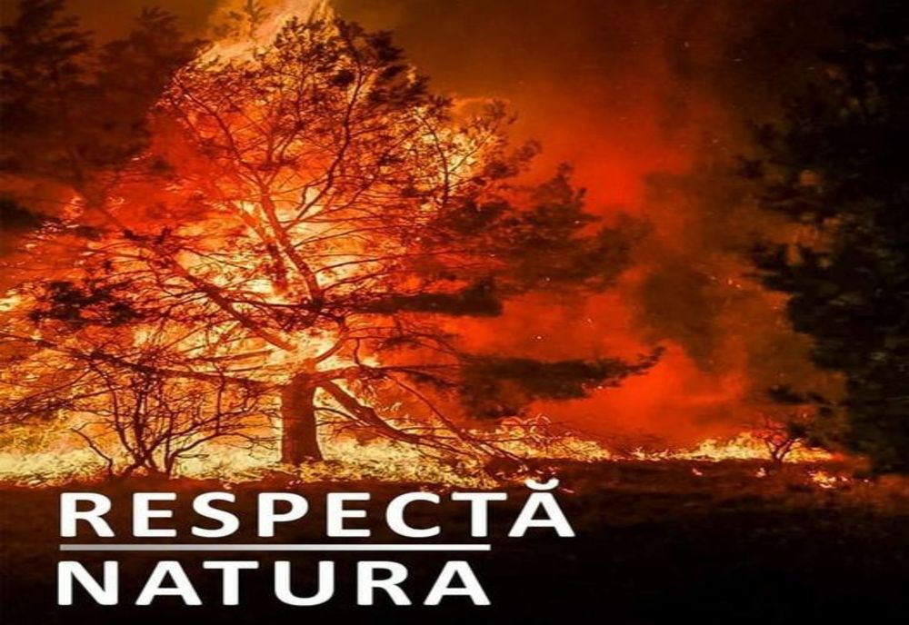  STOP INCENDIILOR DE VEGETAȚIE USCATĂ ! Sfaturile pompierilor