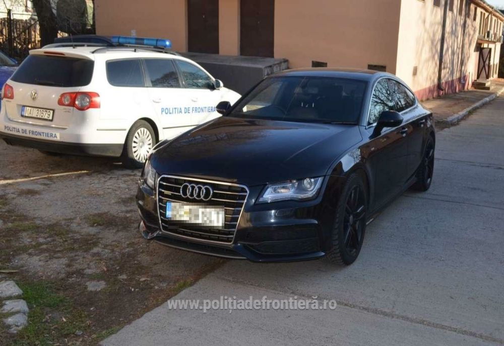 Autoturism furat din Marea Britanie, descoperit în trafic de polițiștii de frotieră ieșeni