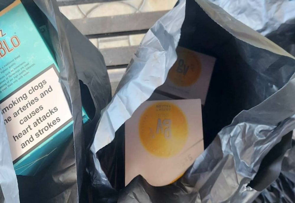 Tutun de provenienţă Duty Free, descoperit la Sculeni