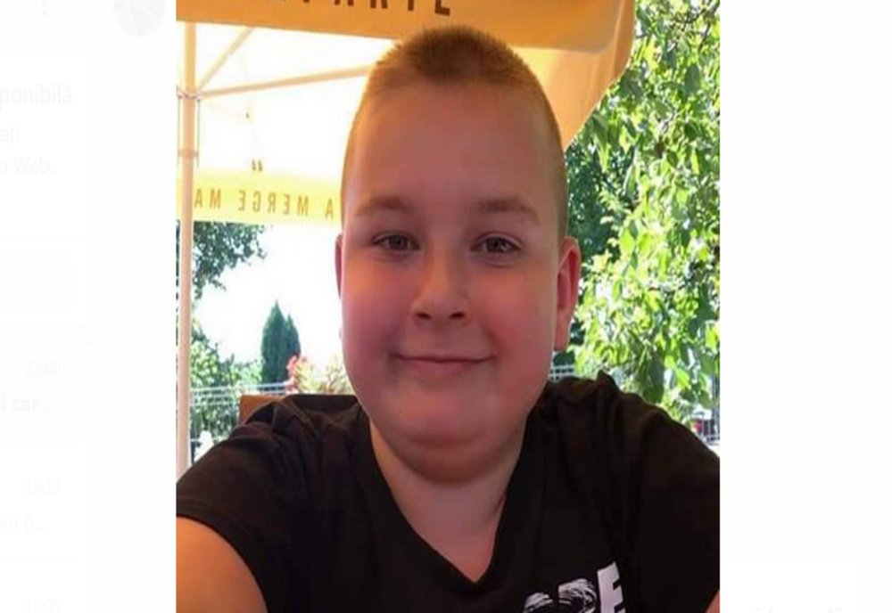 Sunați IMEDIAT la 112 dacă ați văzut acest minor!