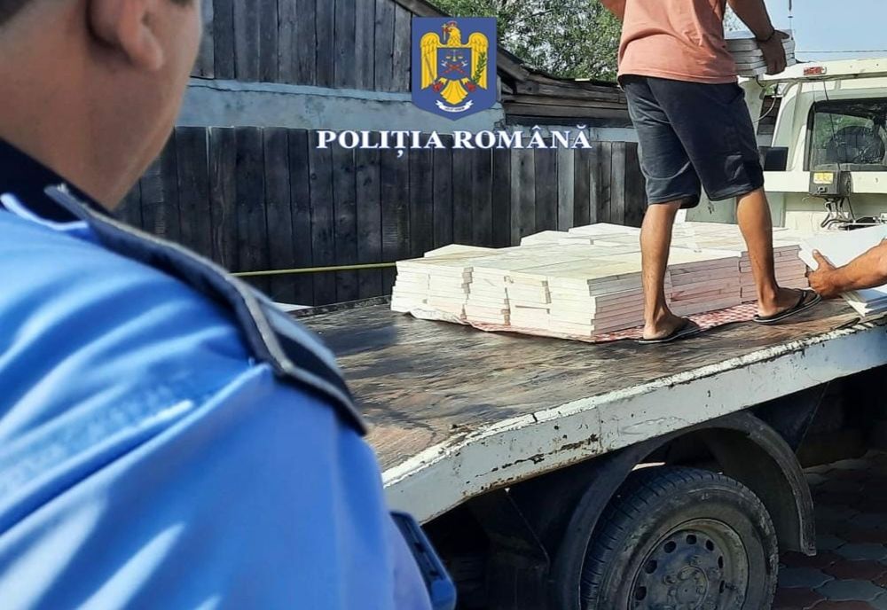 Patru hoți din Iași au dat lovitura la un depozit de materiale de construcții