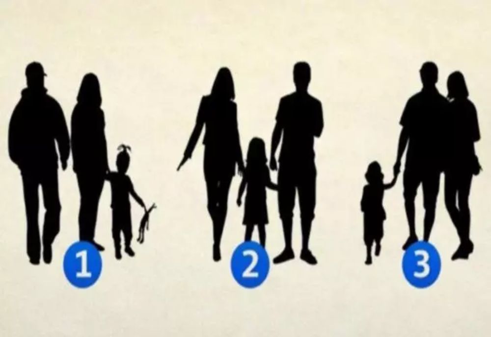 Cel mai dureros test psihologic: trădează adevăruri ascunse. Ce imagine NU reprezintă o FAMILIE?