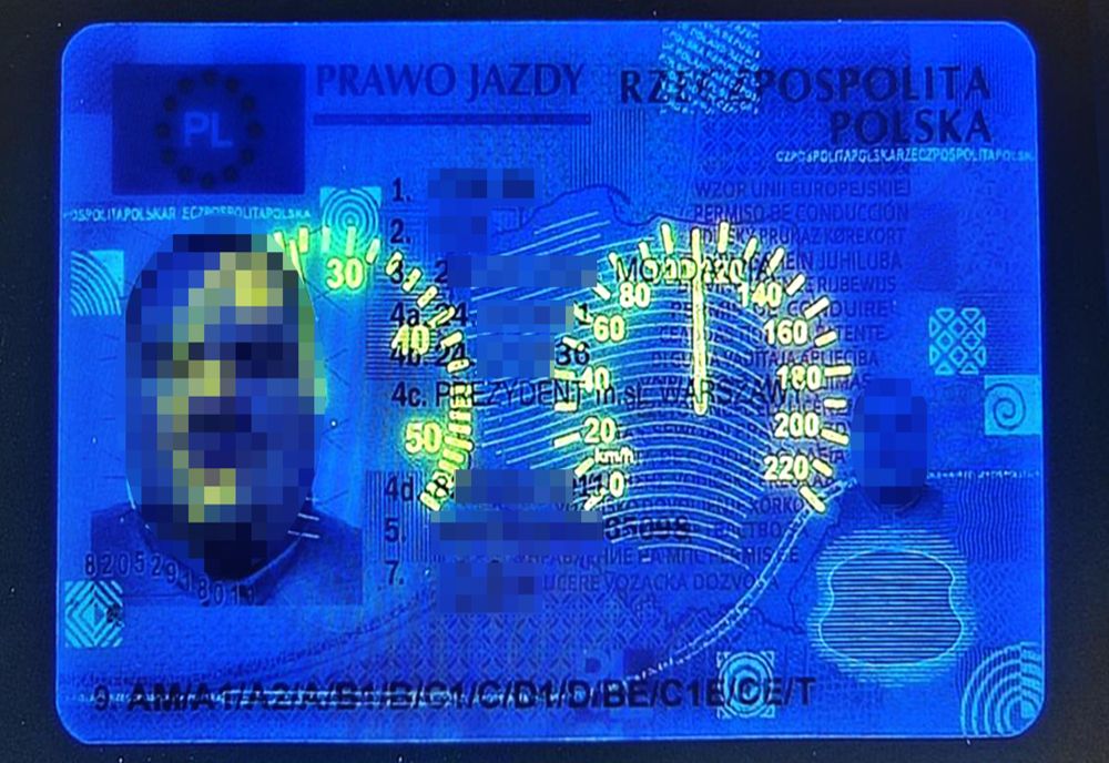 1100 de euro, pentru un permis polonez