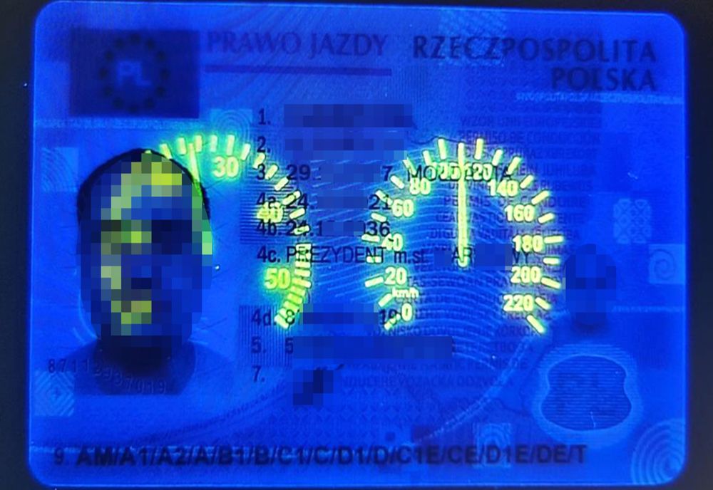 Permis fals cumpărat ca înlocuitor pentru cel suspendat