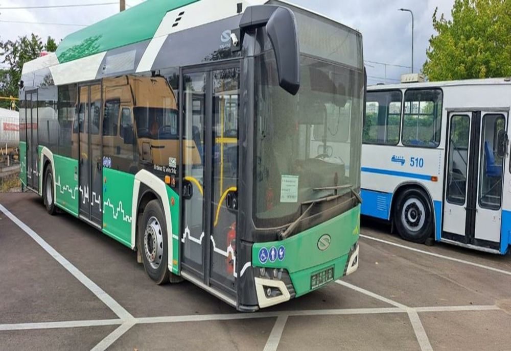 Primele autobuze electrice au ajuns la Iași