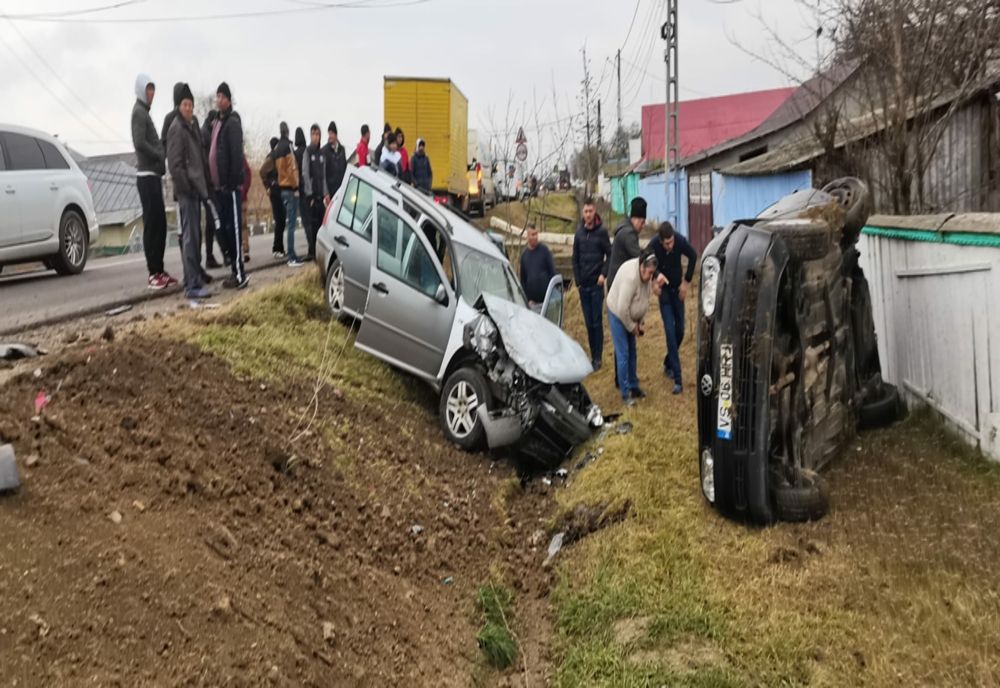 Purtătorul de cuvânt al ISU Iaşi a acordat primul ajutor la un accident din Vaslui