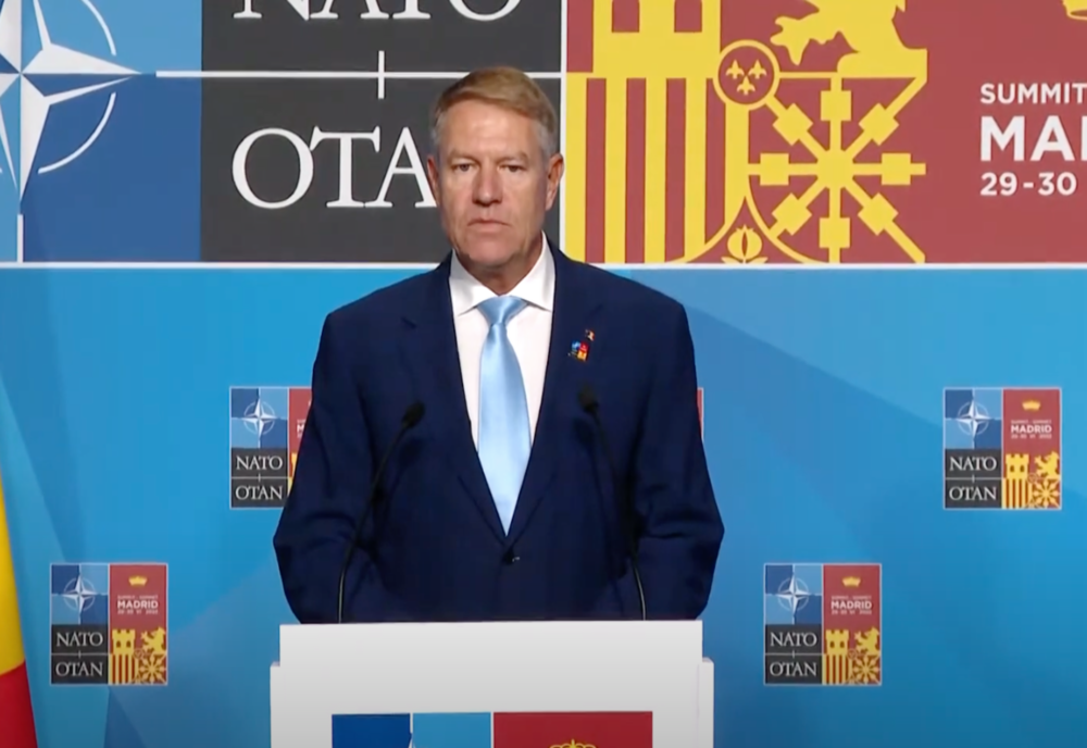 Klaus Iohannis: „Războiul nu ar trebui să ne abată atenția de la schimbările climatice”