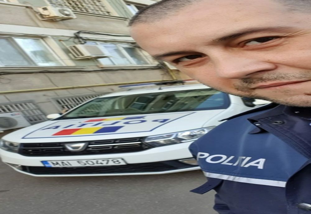 Fetiță salvată de un polițist din Iași