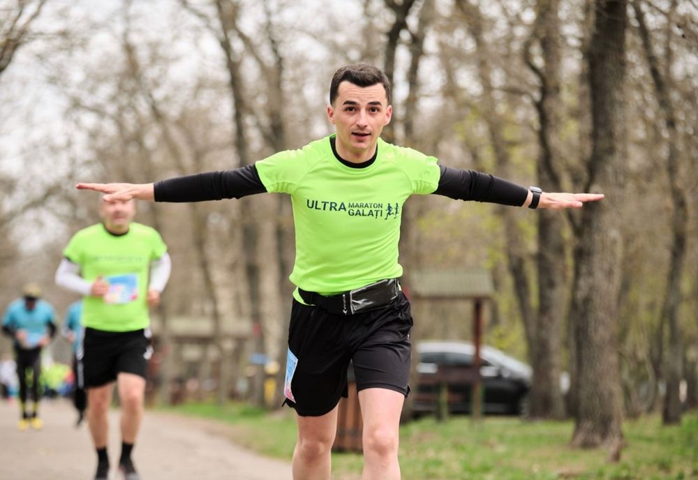 Cosmin, un polițist ieșean, a participat la Ultramaraton Galați 24h