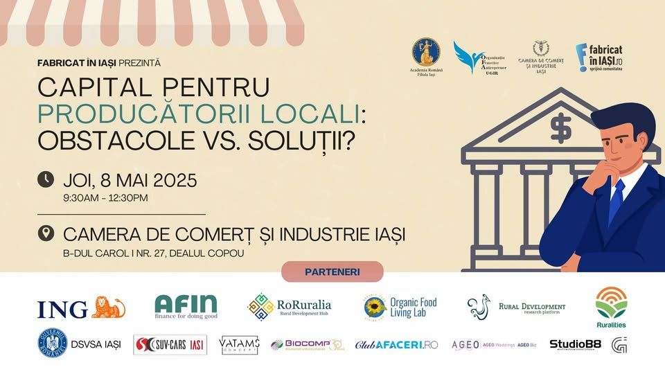 "PRODUCĂTORII LOCALI TREBUIE SĂ FIE PRIORIARI ÎN CETATEA MOLDOVEI" SUSȚINE CIPRIAN PARASCHIV, DEPUTAT AUR