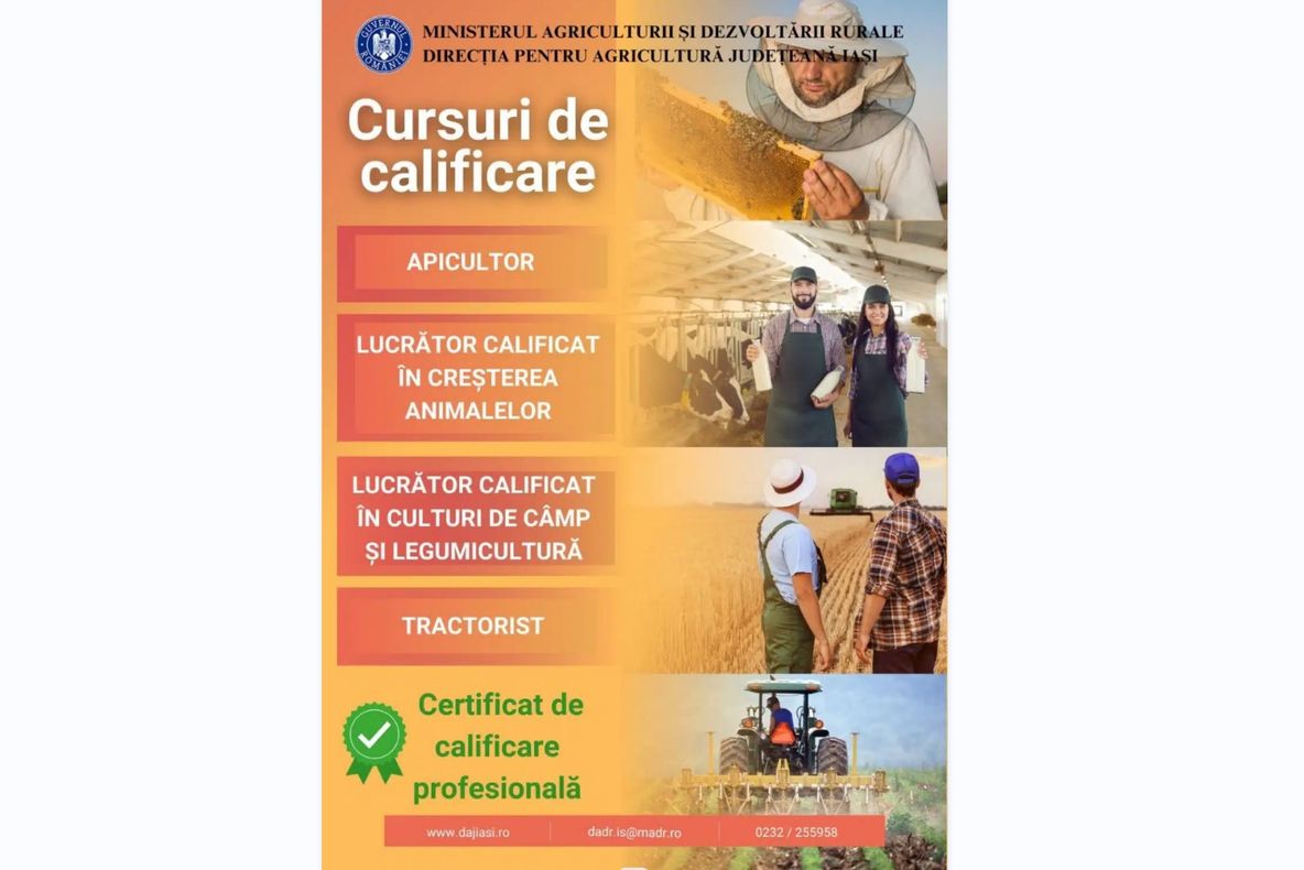 PROGRAM DE FORMARE PROFESIONALĂ PENTRU FERMIERI