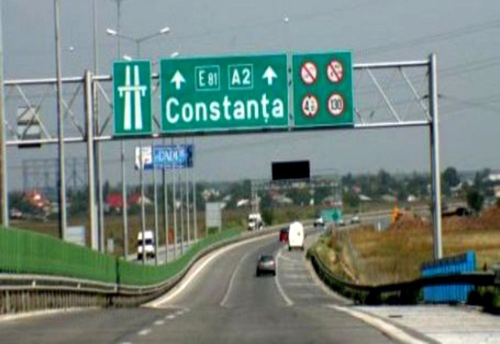 CARAMBOL PE AUTOSTRADA SOARELUI
