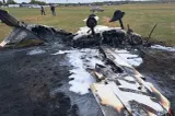 Un avion de mici dimensiuni s-a prăbușit pe Aerodromul din Iași și a luat foc