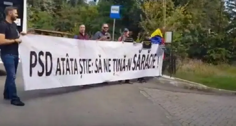 protest viorica dancila