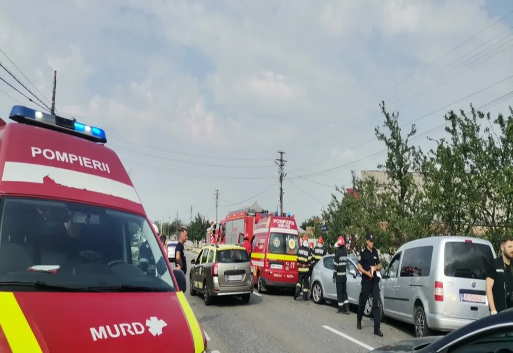 Accident rutier cu 8 victime la Motca
