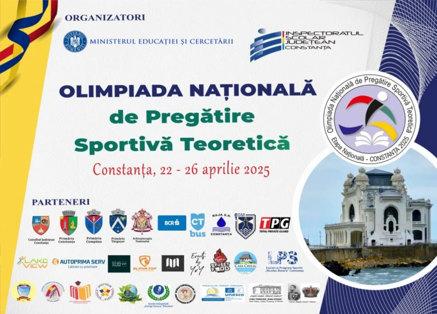 2- MEDALIE DE AUR PENTRU IASI LA OLIMPIADA NATIONALA DE PREGATIRE SPORTIVA TEORETICA