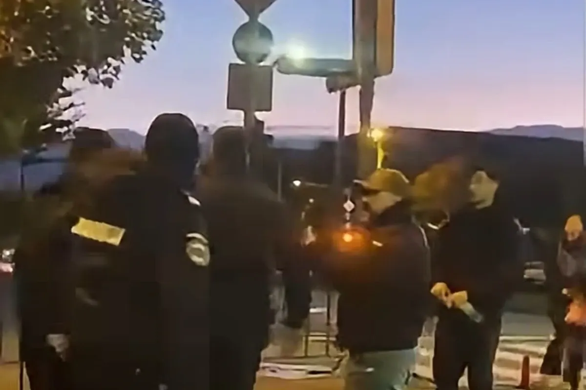 Scandal moaște/ Captură video 
