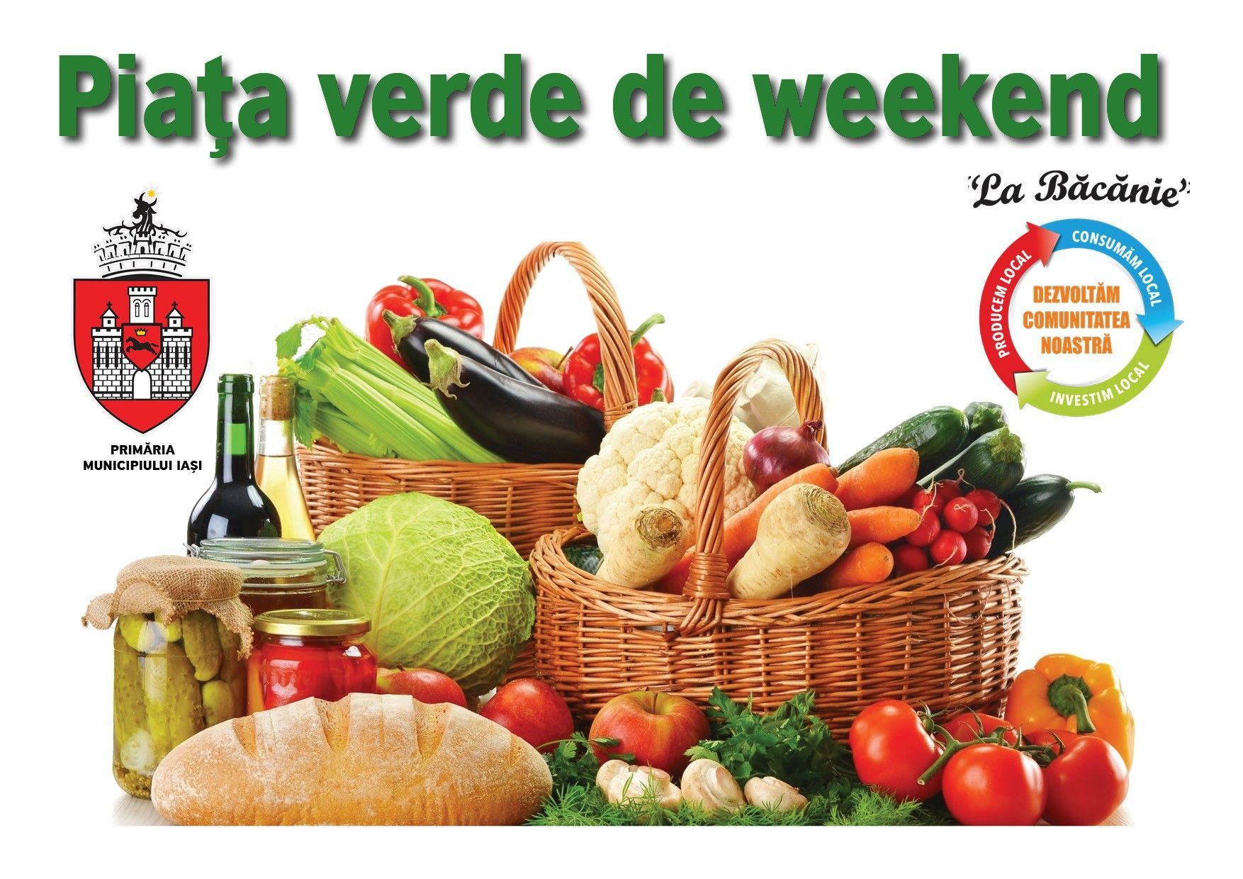 Afis Piata verde de weekend
