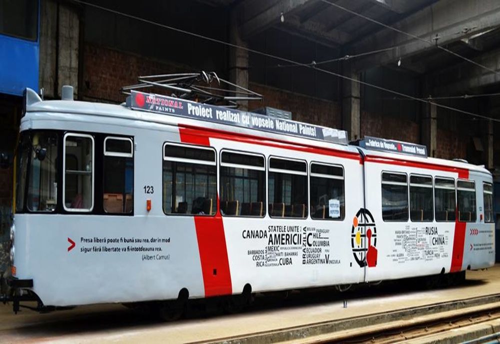 "Tramvaiul Presei" din Iași a fost modernizat pentru noi curse tematice