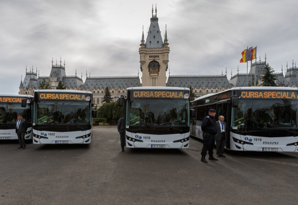 Sisteme GPS pentru toate mijloacele de transport public din Iași