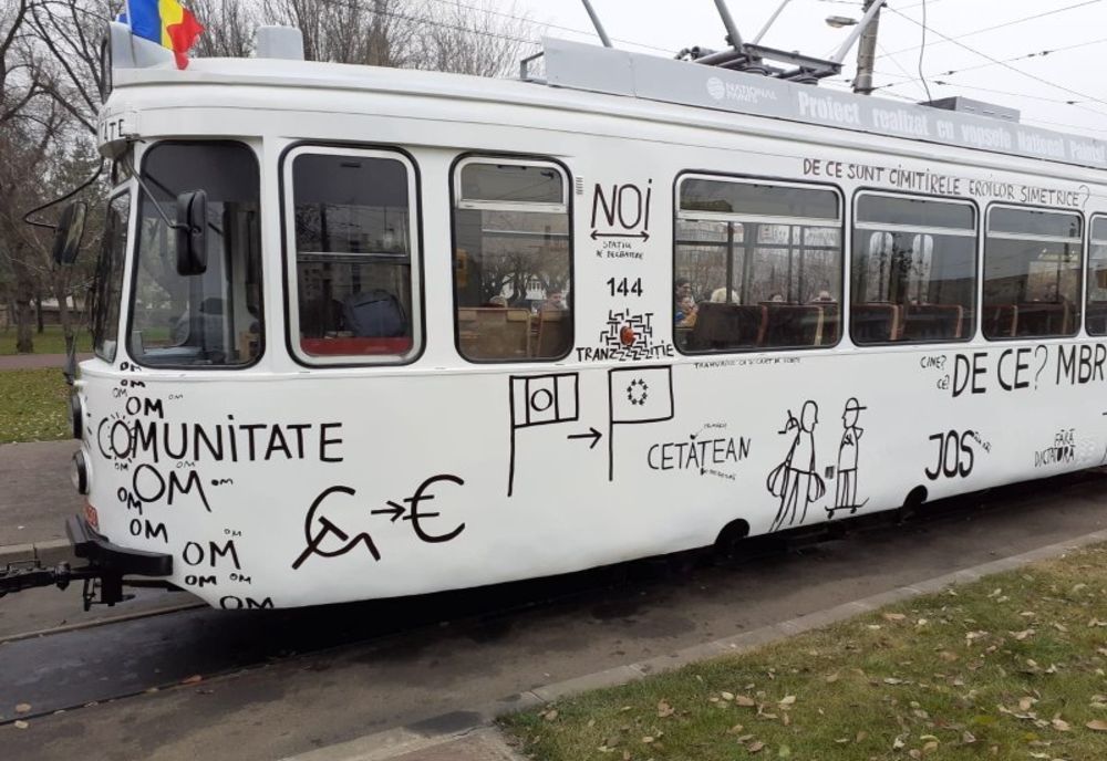 Tramvaiul Libertății, pe străzile din Iași - FOTO