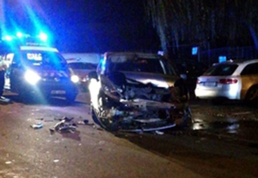 Accident produs de un șofer beat. A fost implicat și un polițist