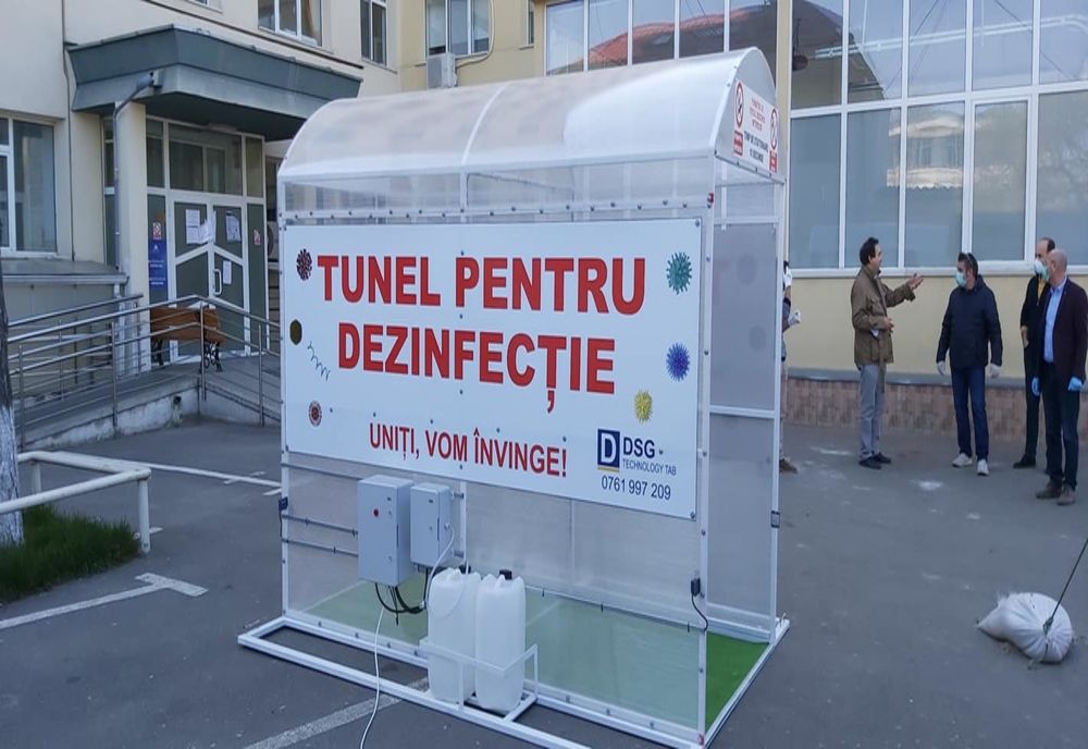 Măsuri suplimentare de protecție împotriva coronavirus la Spitalul de Neurochirurgie - FOTO