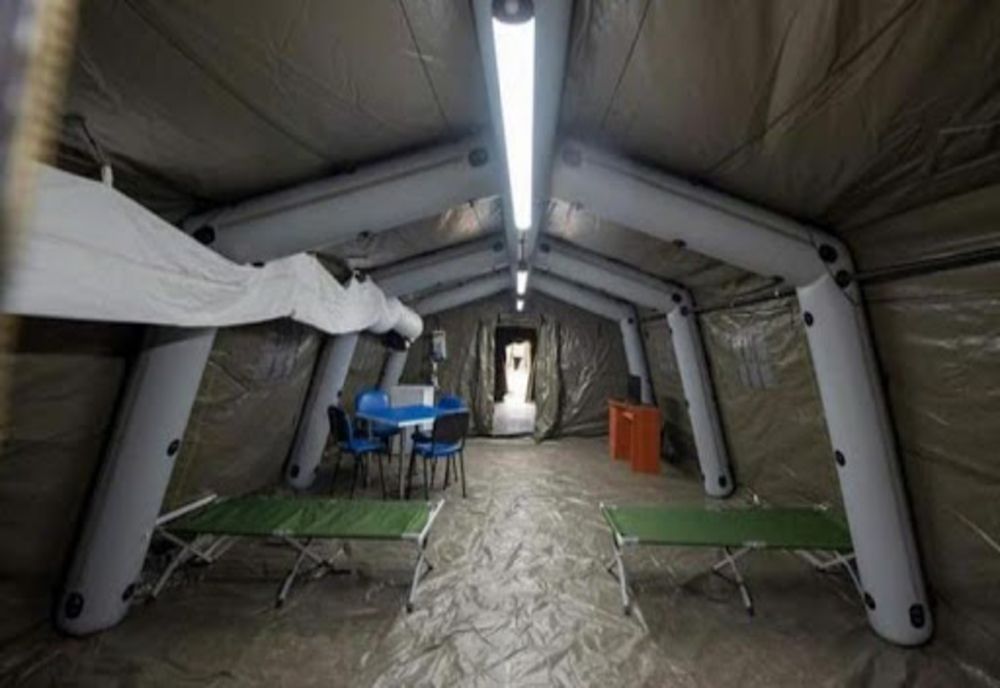 Spitalul mobil este în drum spre Iași