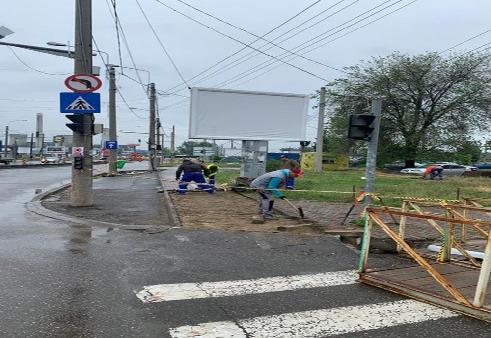 Au început lucrările de supralărgire a bulevardului Tudor Vladimirescu