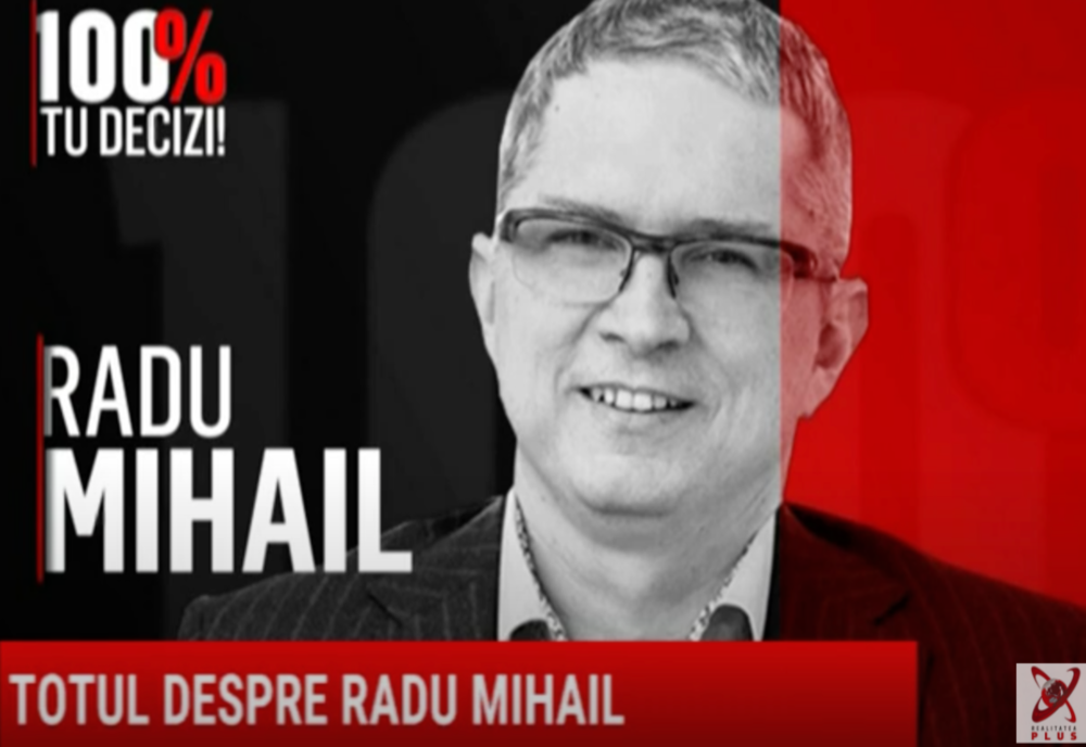 100% TU DECIZI! Radu Mihail, senatorul care a lucrat pentru ruși