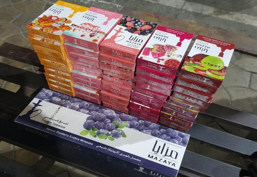 Tutun aromat pentru narghilea ascuns de un ieșean 