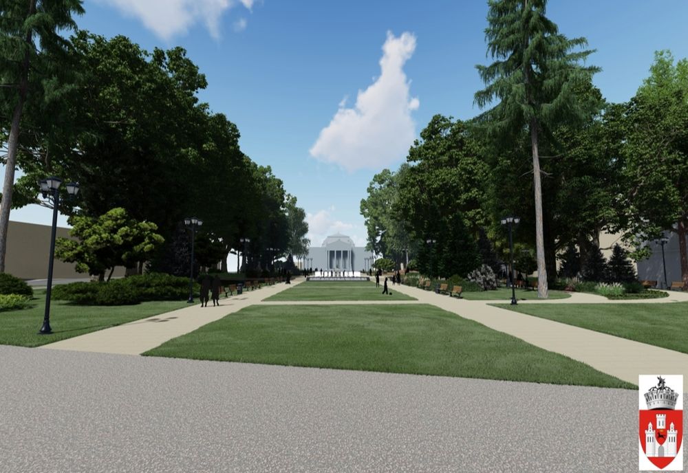 Patru firme s-au înscris la licitația pentru executarea lucrărilor pentru reabilitarea și modernizarea esplanadei Teatrului Național „Vasile Alecsandri”