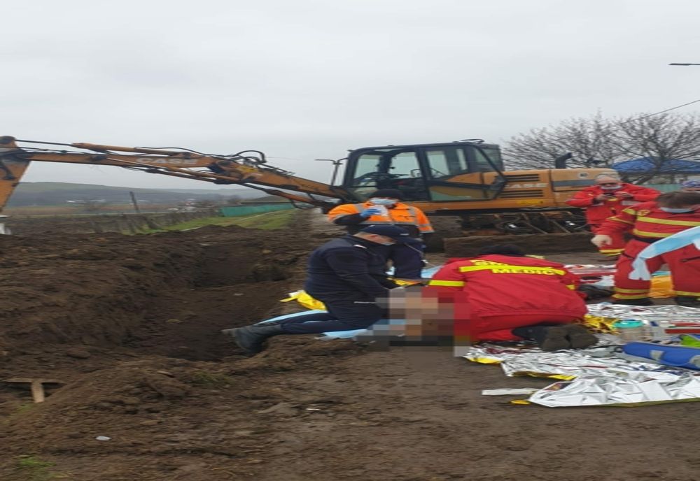 Două persoane au fost surprinse de un mal de pâmânt (FOTO)