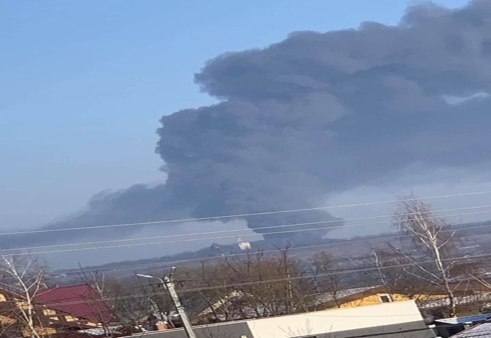 Incendiu ”La Castel” (FOTO)