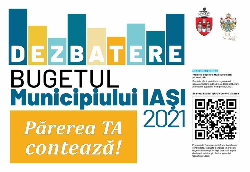 Consultare publică pentru constituirea bugetului local pe 2021