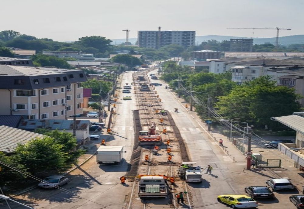 Lucrări la infrastructura de tramvai din Iași. Modificări de circulație rutieră