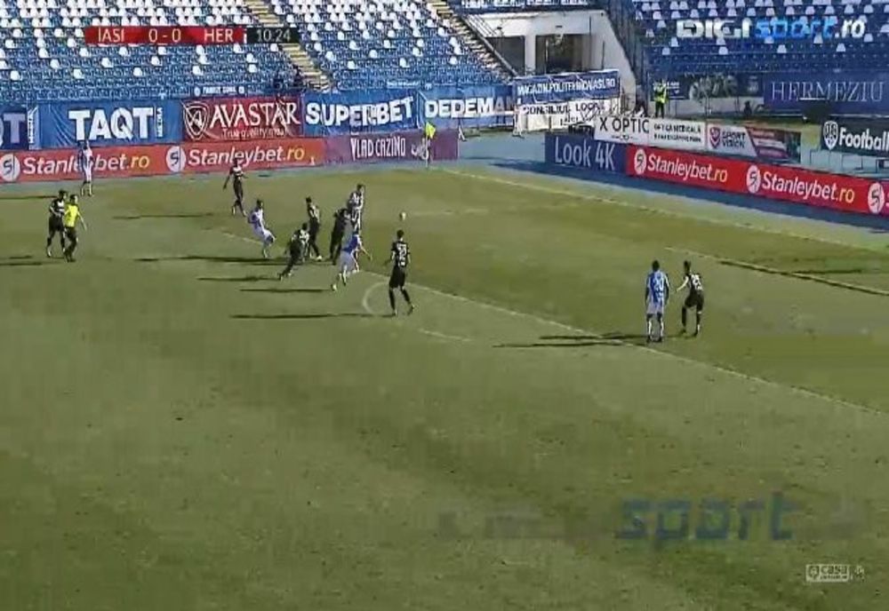 VIDEO Poli Iași - Hermannstadt 1-0