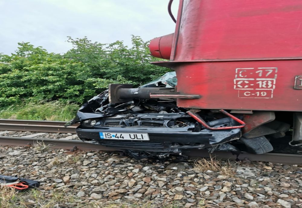 Accident feroviar la Hălăucești! O persoană a decedat! Avea doar 23 de ani (FOTO)